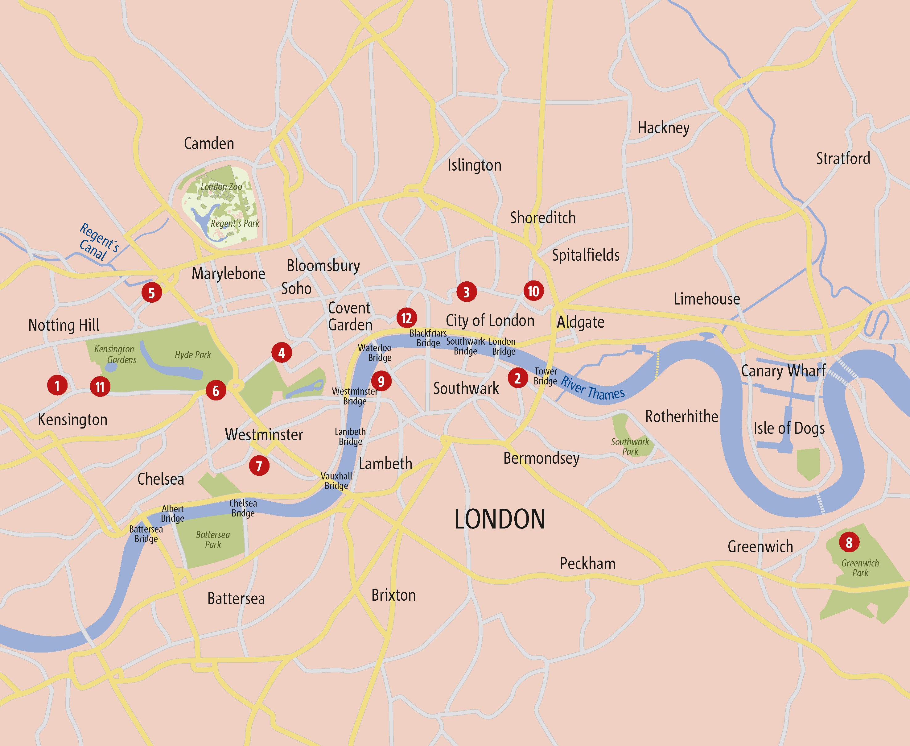 Zu Fuß durch London