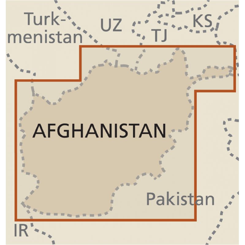Afghanistan 1:1 Mio. Reise Know-How