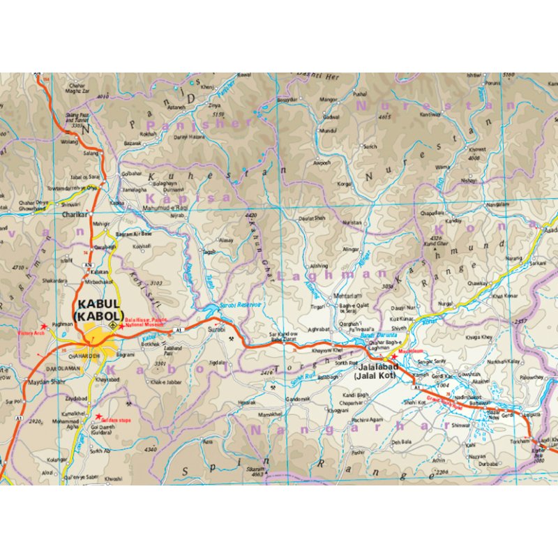 Afghanistan 1:1 Mio. Reise Know-How