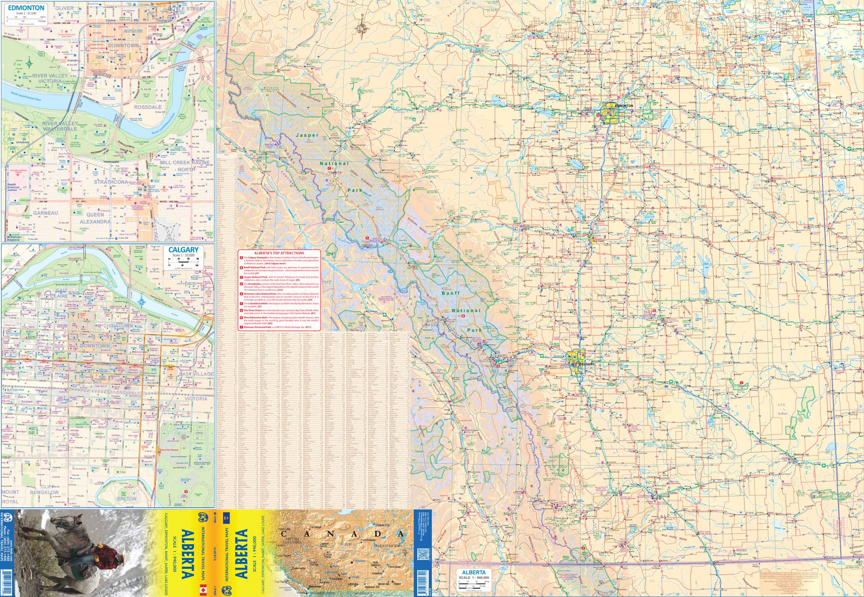 Alberta 1:940.000 - ITM