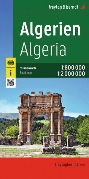 Algerien 1:800.000 / 1:2.000.000