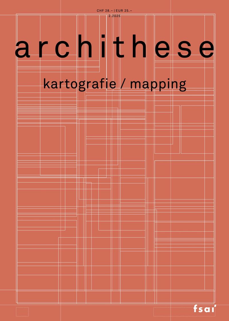 Archithese - kartografie / mapping