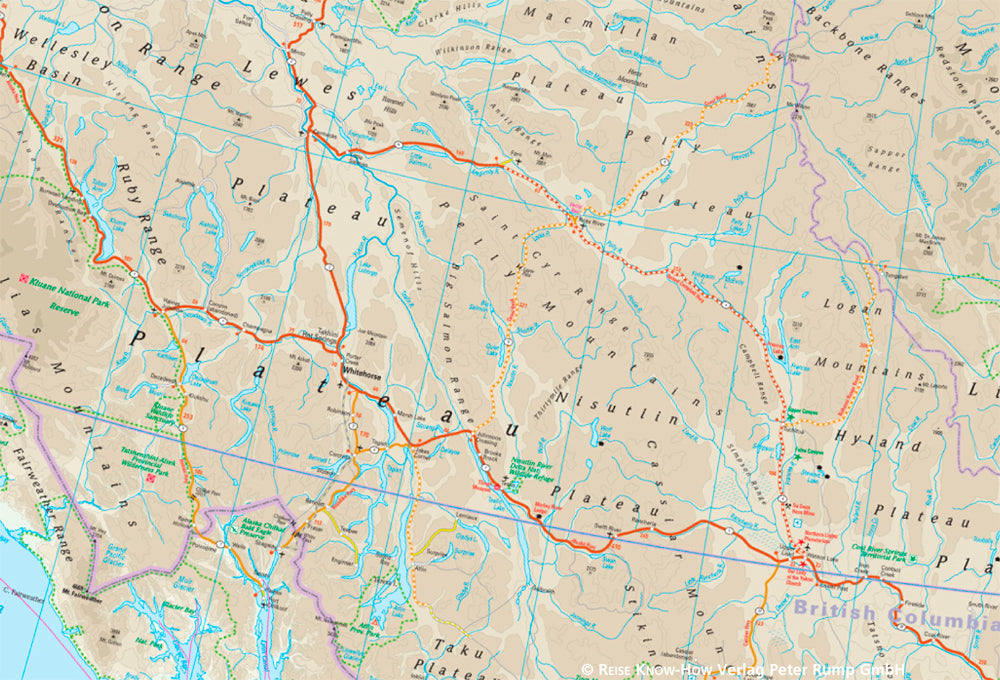 Kanada West - 1:1,9 Mio - Reise Know How