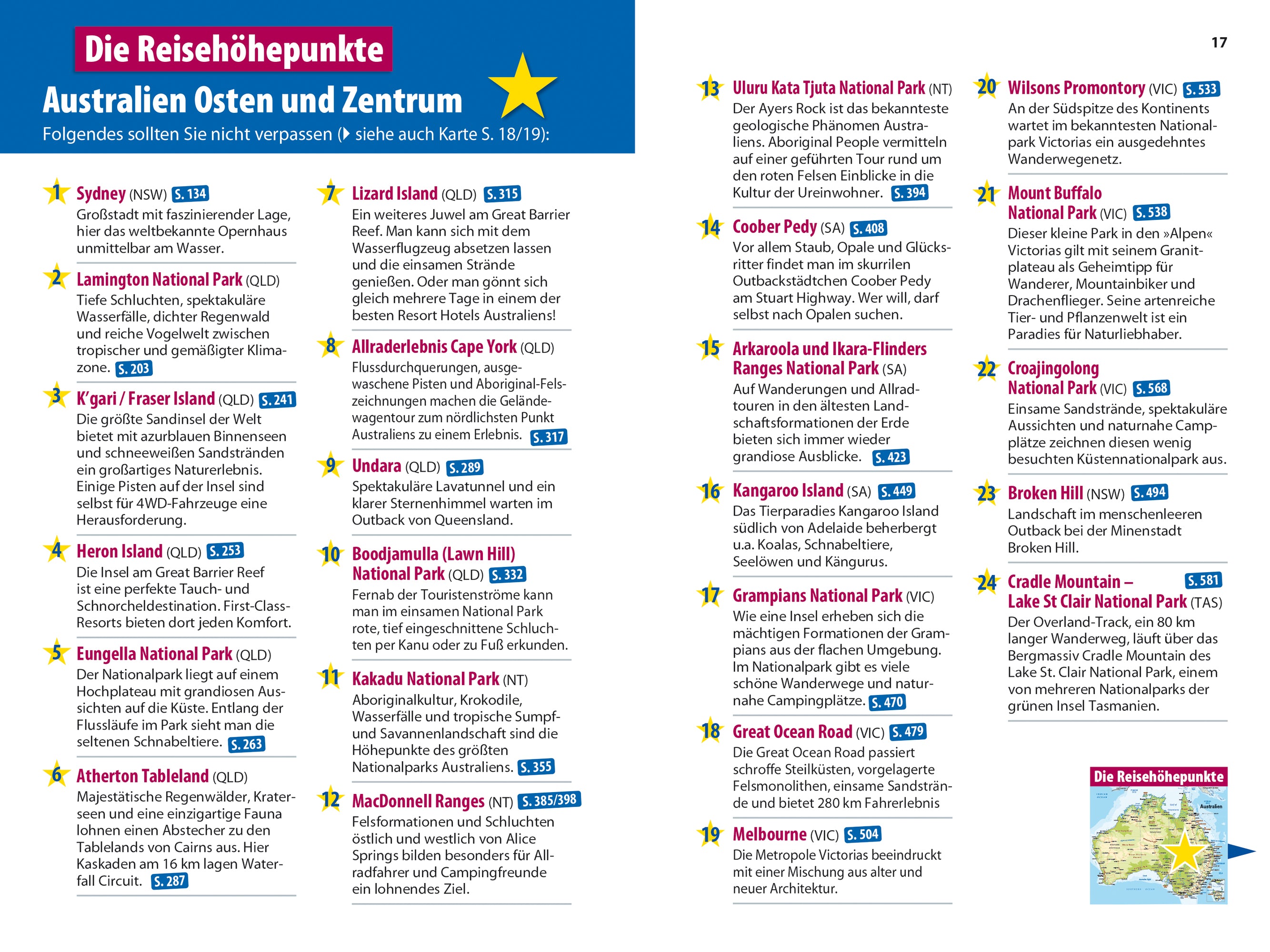 Australien - Osten und Zentrum - Reise Know-How