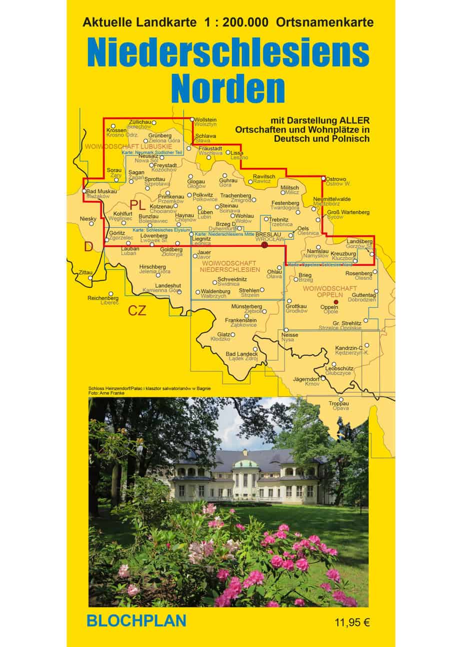 Niederschlesiens Norden 1:200.000