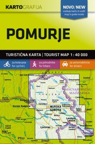 Pomurje 1:40.000 - Kartografija Slovenija
