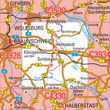 Sachsen-Anhalt 1:100.000 Topographische Karten
