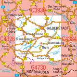 Sachsen-Anhalt 1:100.000 Topographische Karten