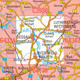 Sachsen-Anhalt 1:100.000 Topographische Karten