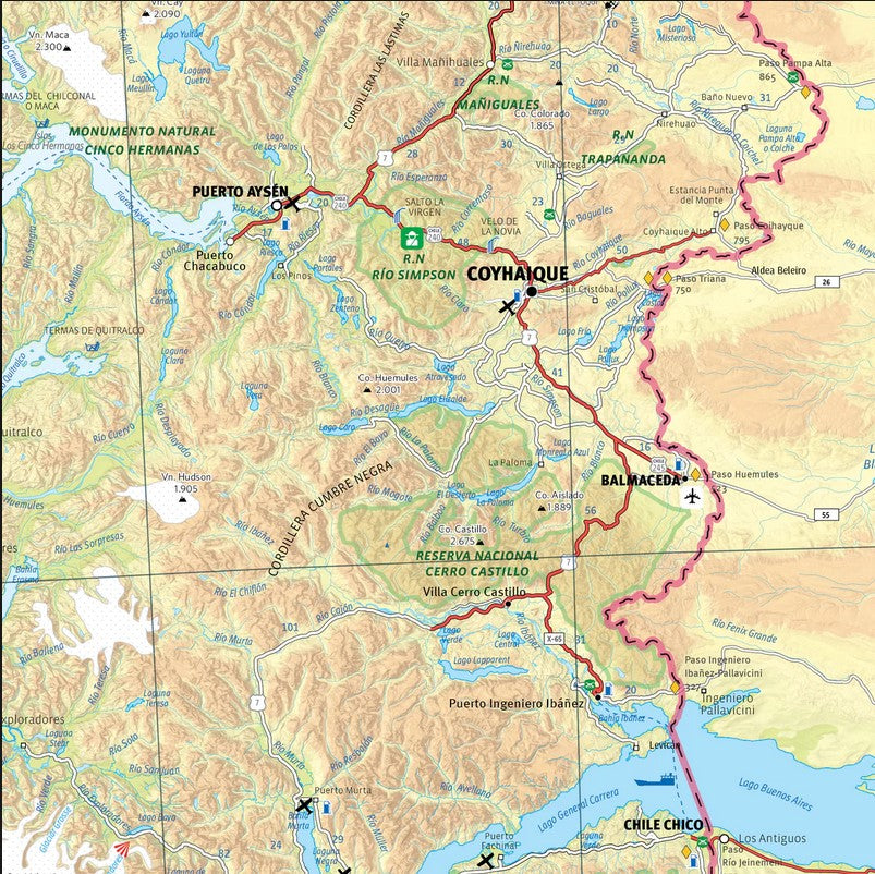 Carretera Austral 1:800.000