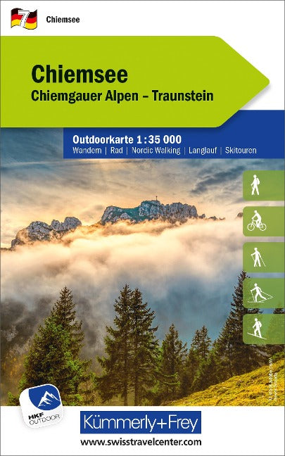 07 Chiemsee - Kümmerly und Frey - 1:35.000
