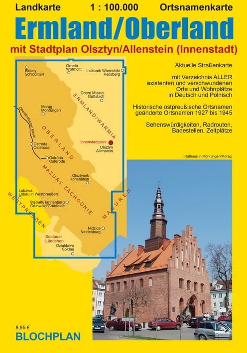 Ermland / Oberland 1:100.000