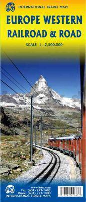 Western Europe Railway & Road 1:2.5 Mio. - ITM