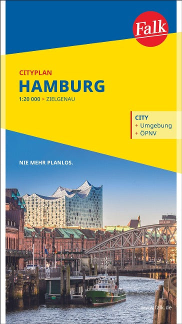 Falk Cityplan Hamburg 1:22.500