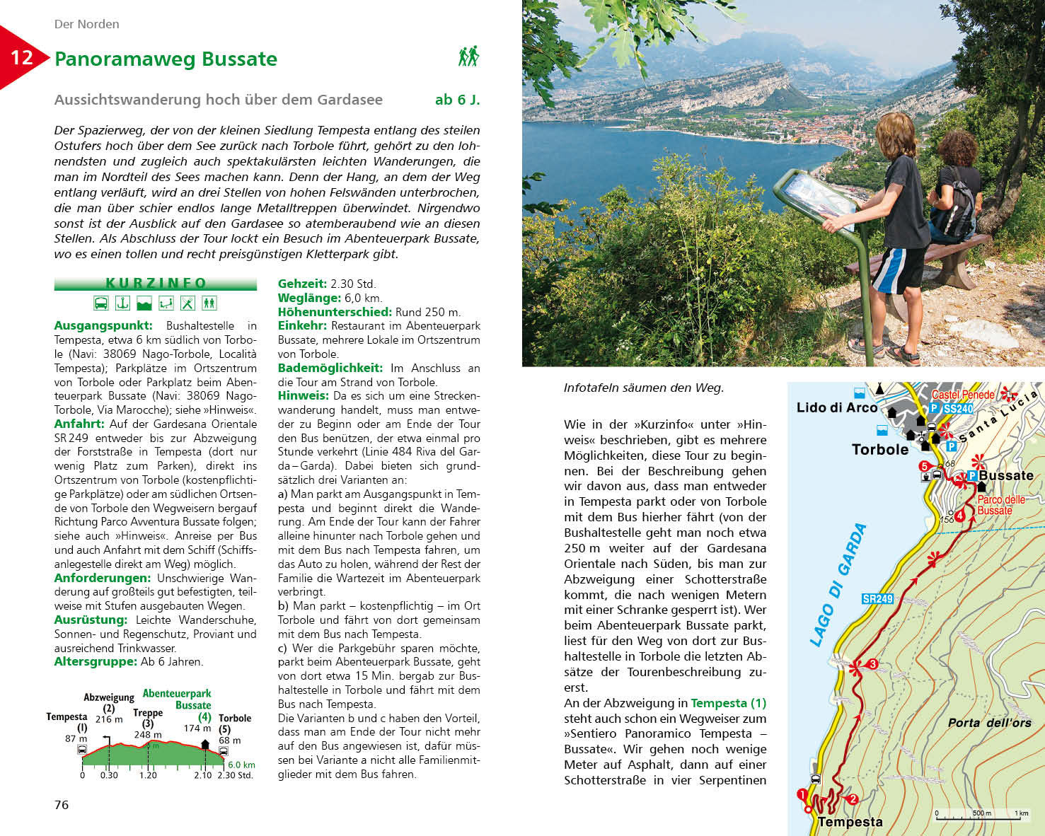 Erlebnisurlaub mit Kindern Gardasee - Rother Wanderführer