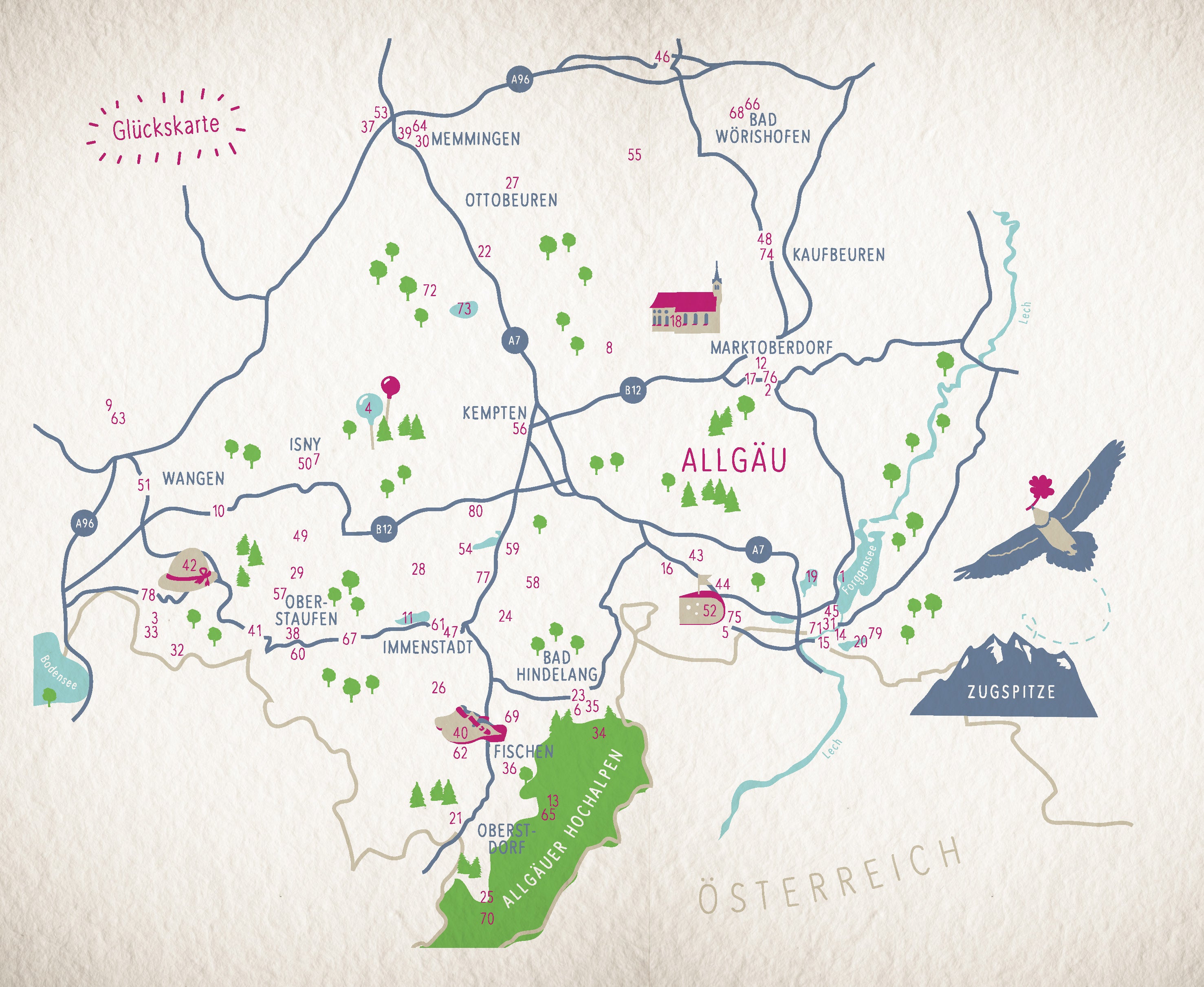 Glücksorte im Allgäu