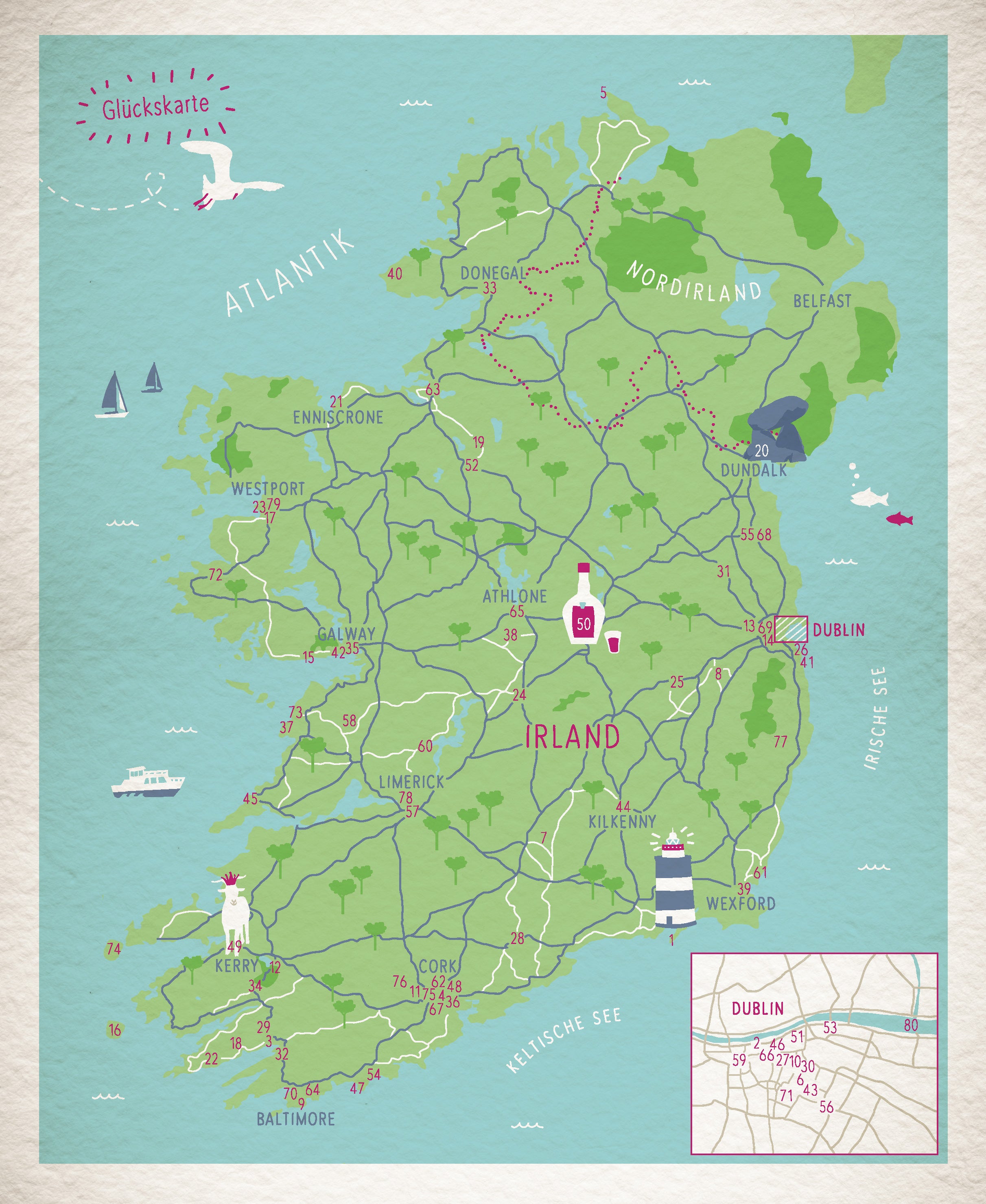Glücksorte in Irland