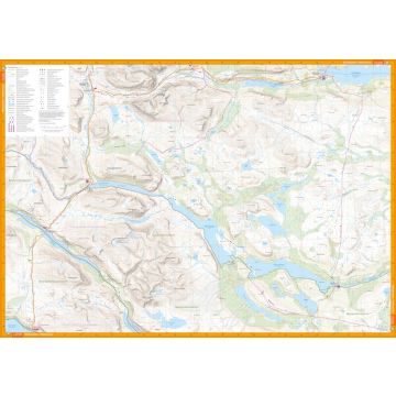 Kungsleden: Nikkaluokta, Ritsem & Vakkotavare 1:50.000