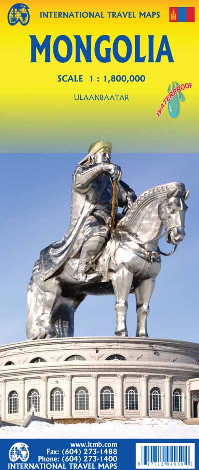 Mongolia - 1:1.800.000 ITM