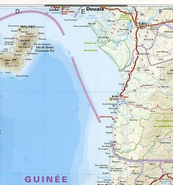 Kamerun, Gabun - 1:1,3 Mio. - Reise Know-How
