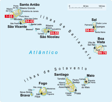 Kapverden Nord / Cabo Verde - Rother Wanderführer