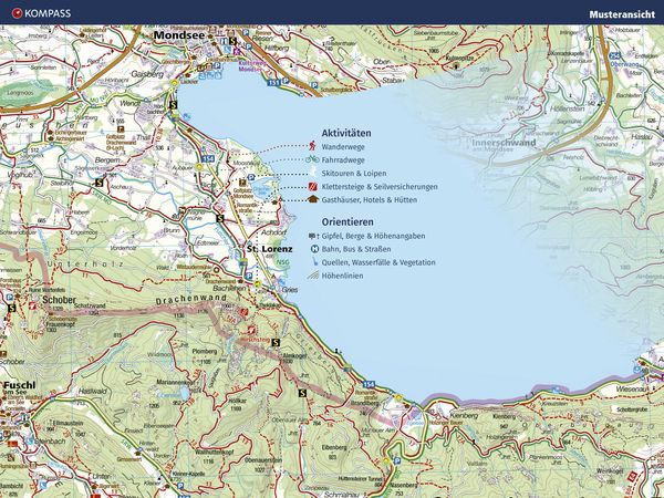028 Alpbachtal, Seenland 1:25.000 - KOMPASS Wanderkarte
