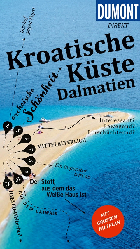 Kroatische Küste, Dalmatien - Dumont direkt - Reiseführer