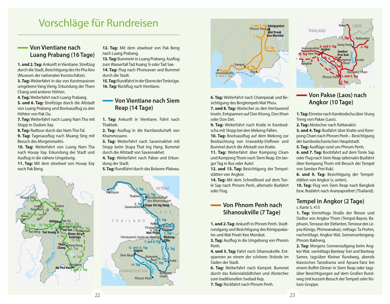 Laos, Kambodscha - DuMont Reise-Handbuch Reiseführer