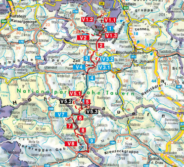 Alpenüberquerung Berchtesgaden - Lienz - Rother Wanderführer