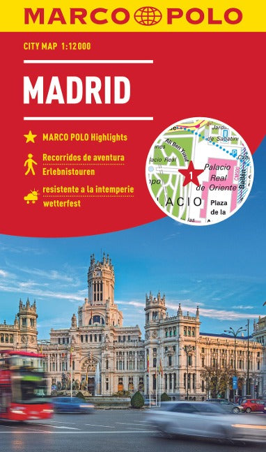 Madrid 1:12.000 - Marco Polo Stadtplan