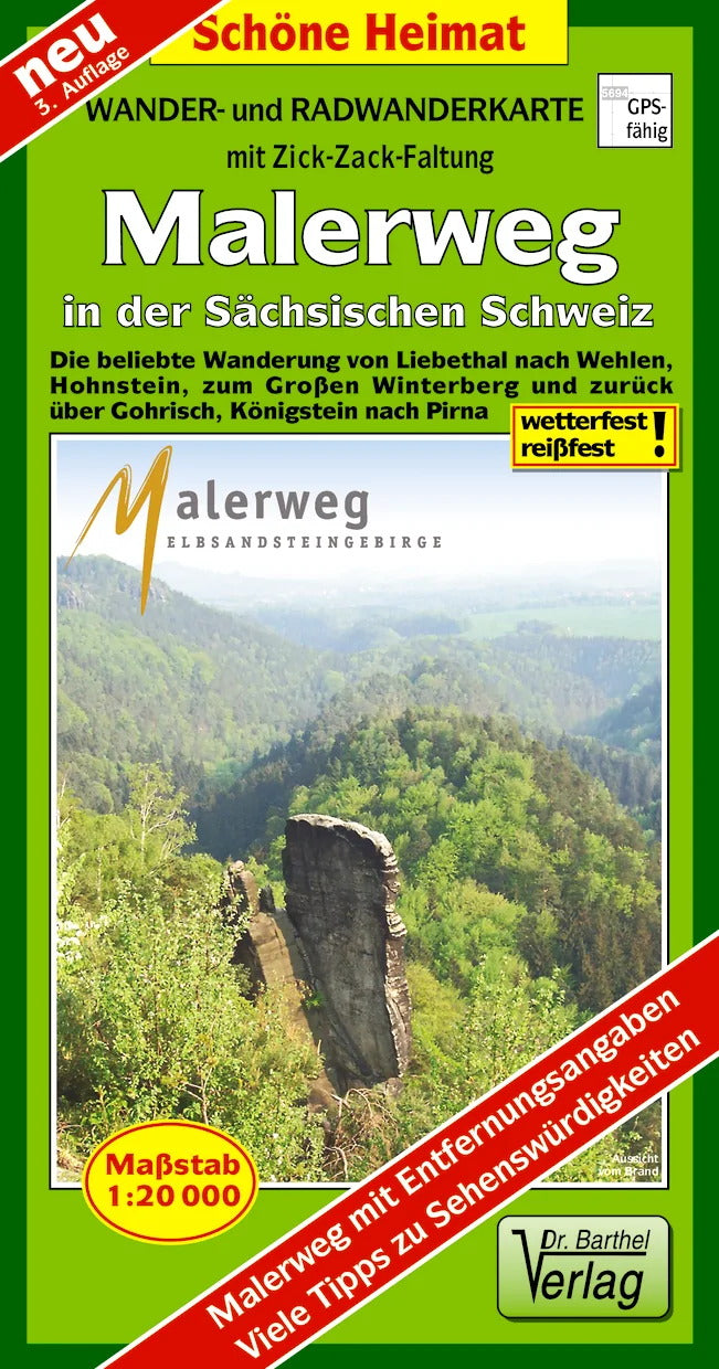 Malerweg in der Sächsischen Schweiz - Dr. Barthel Verlag