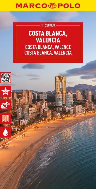 Marco Polo Spanien: Costa Blanca 1:200.000