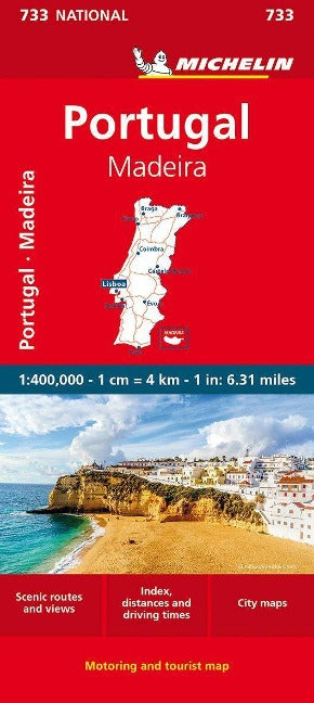 Portugal - Madeira Michelin - 1:400.000