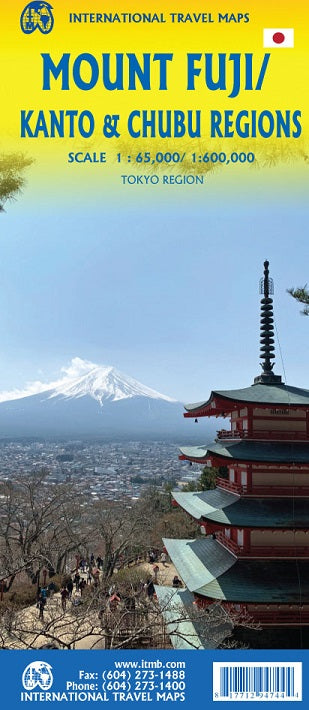 Mount Fuji / Kanto & Chubu Regionen 1:65.000 / 1:600.000 - ITM