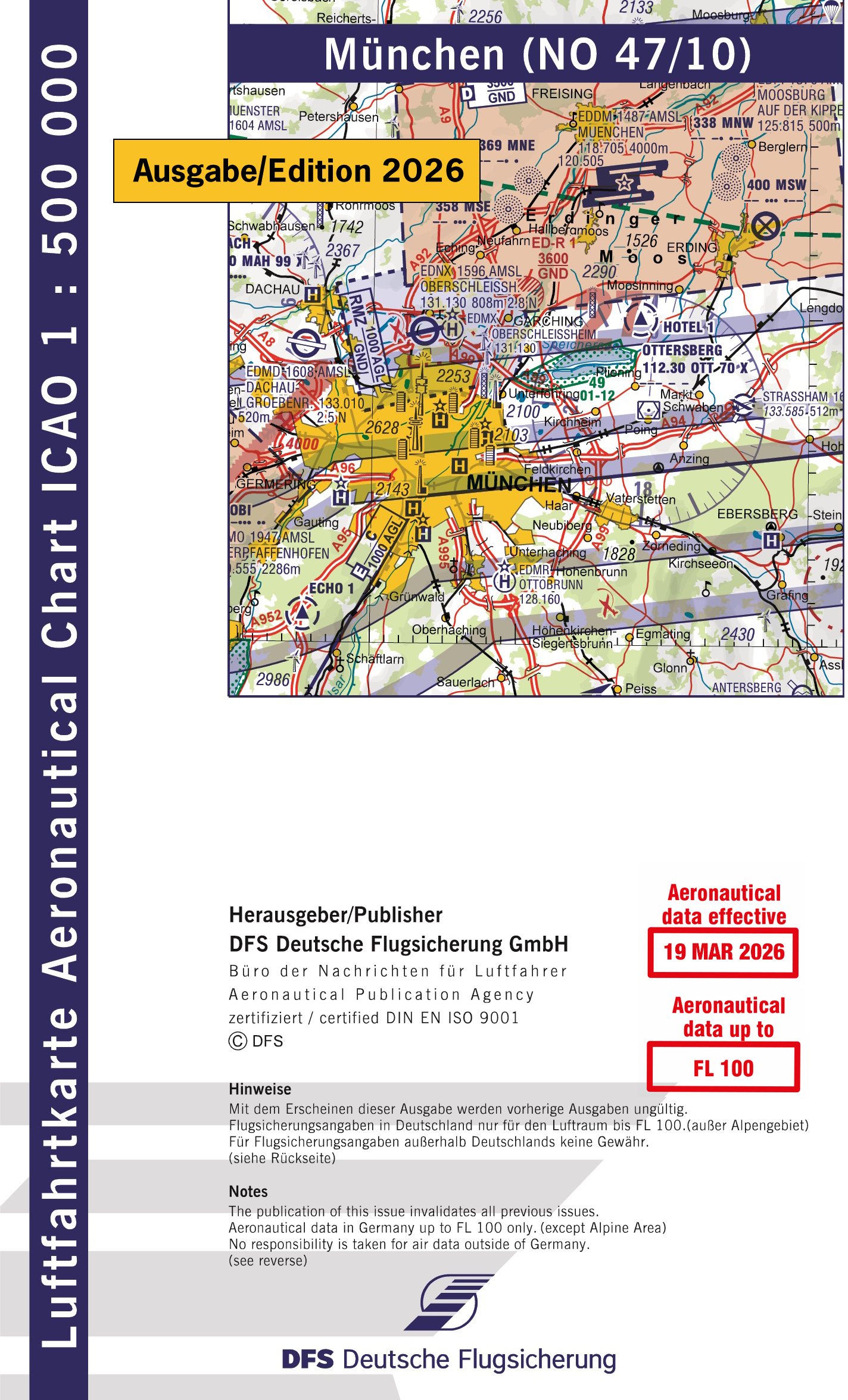 ICAO-Karte München 2026 (NO 47/10)
