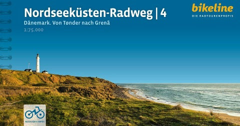 Nordseeküsten-Radweg 4 Dänemark - Bikeline Radtourenbuch