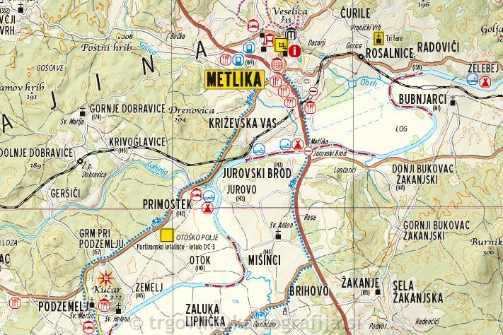 Notranjski Kras 1:75.000