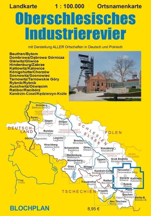 Oberschlesisches Industrierevier 1:100.000