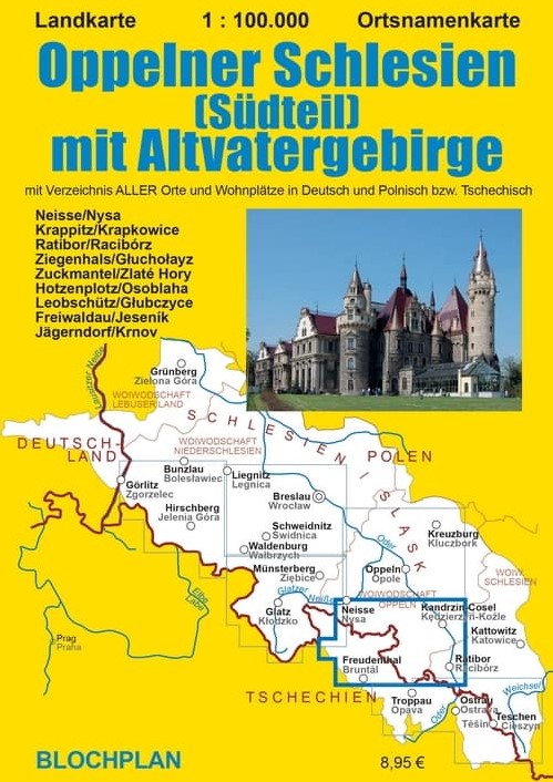 Oppelner Schlesien (Südteil) 1:100.000