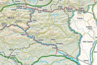 Posavina-Hügel 1:75.000