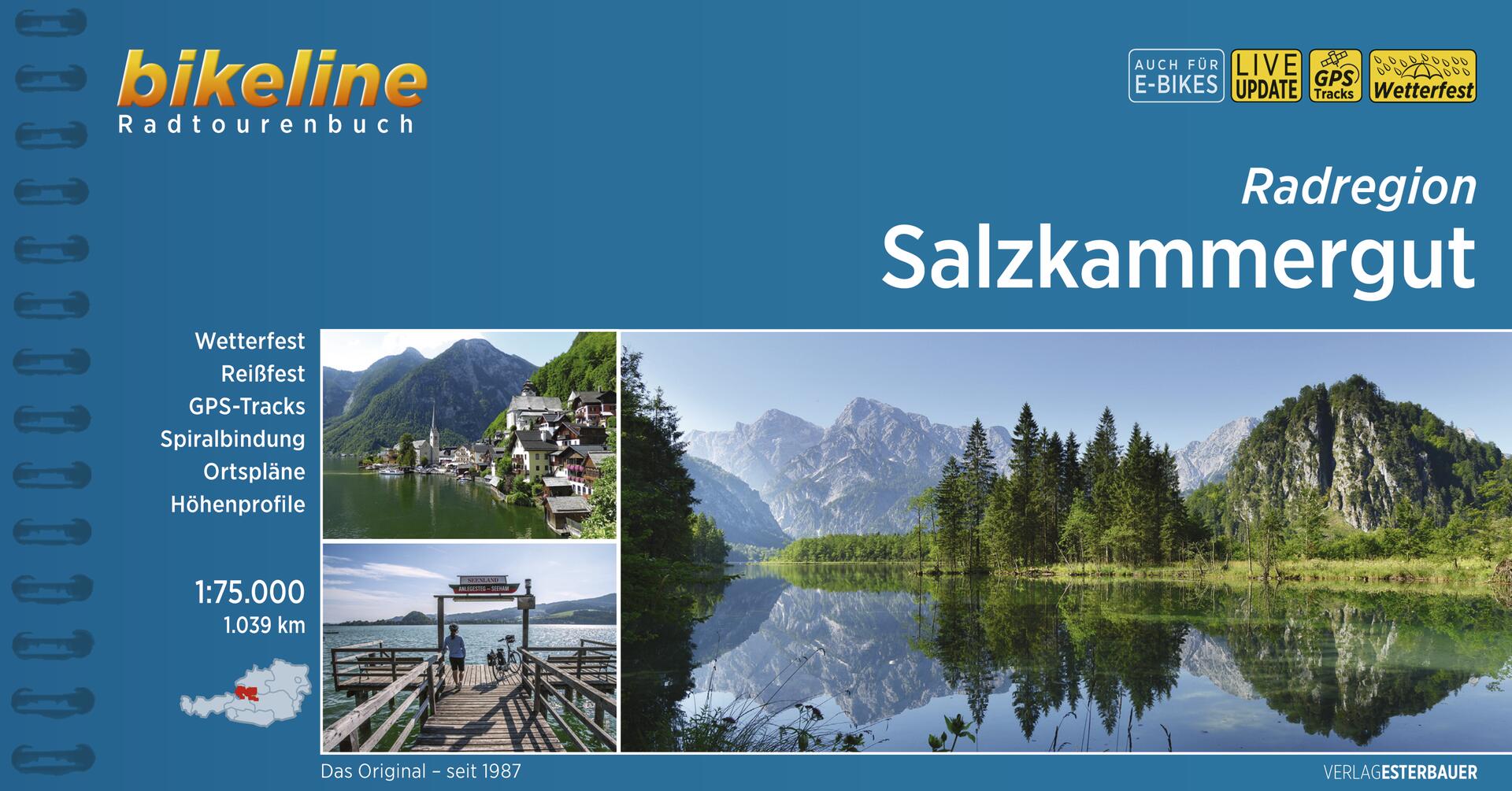 Salzkammergut Radregion - Bikeline Radtourenbuch