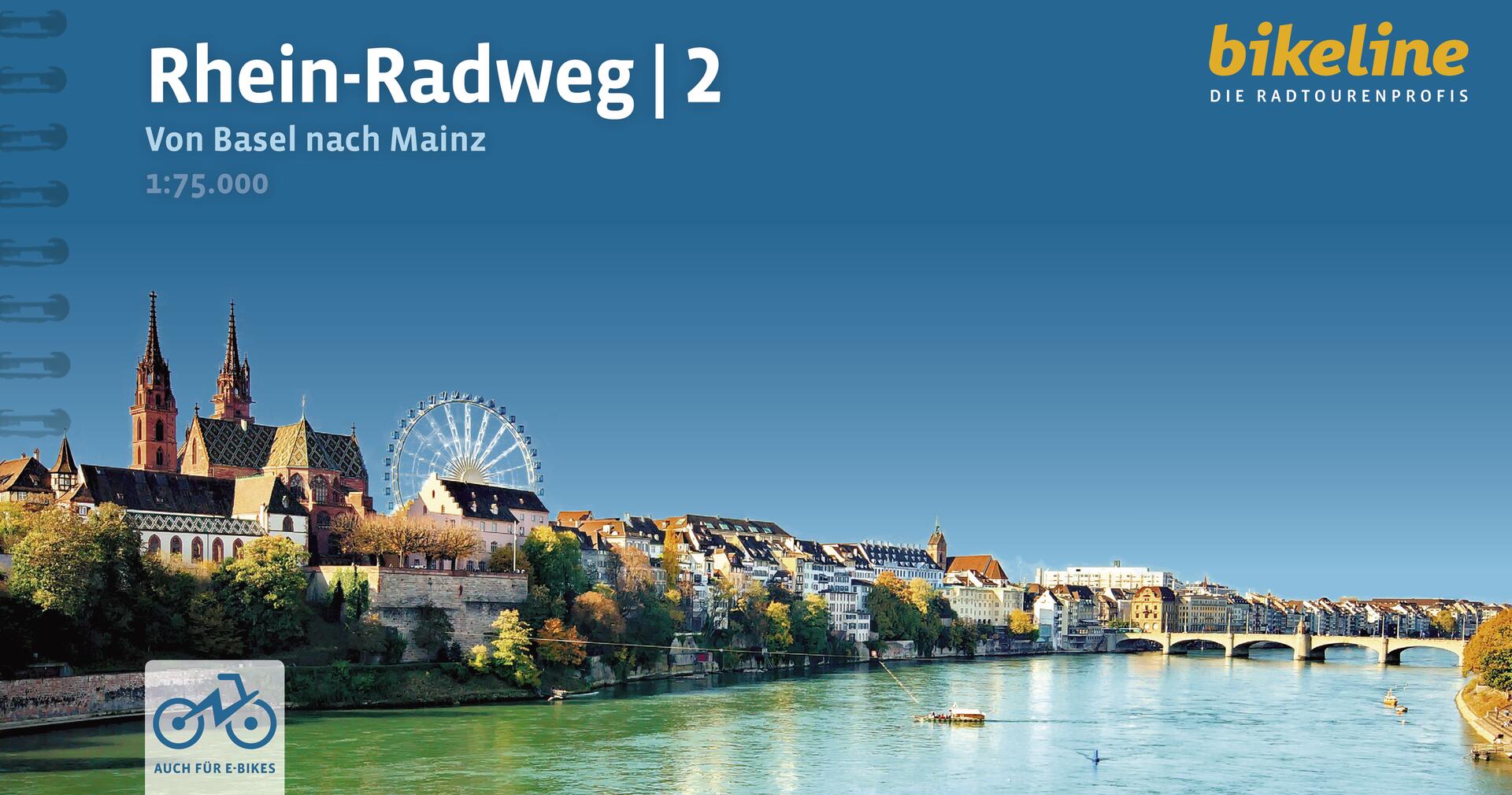 Rhein-Radweg 2 Von Basel nach Mainz - Bikeline Radtourenbuch