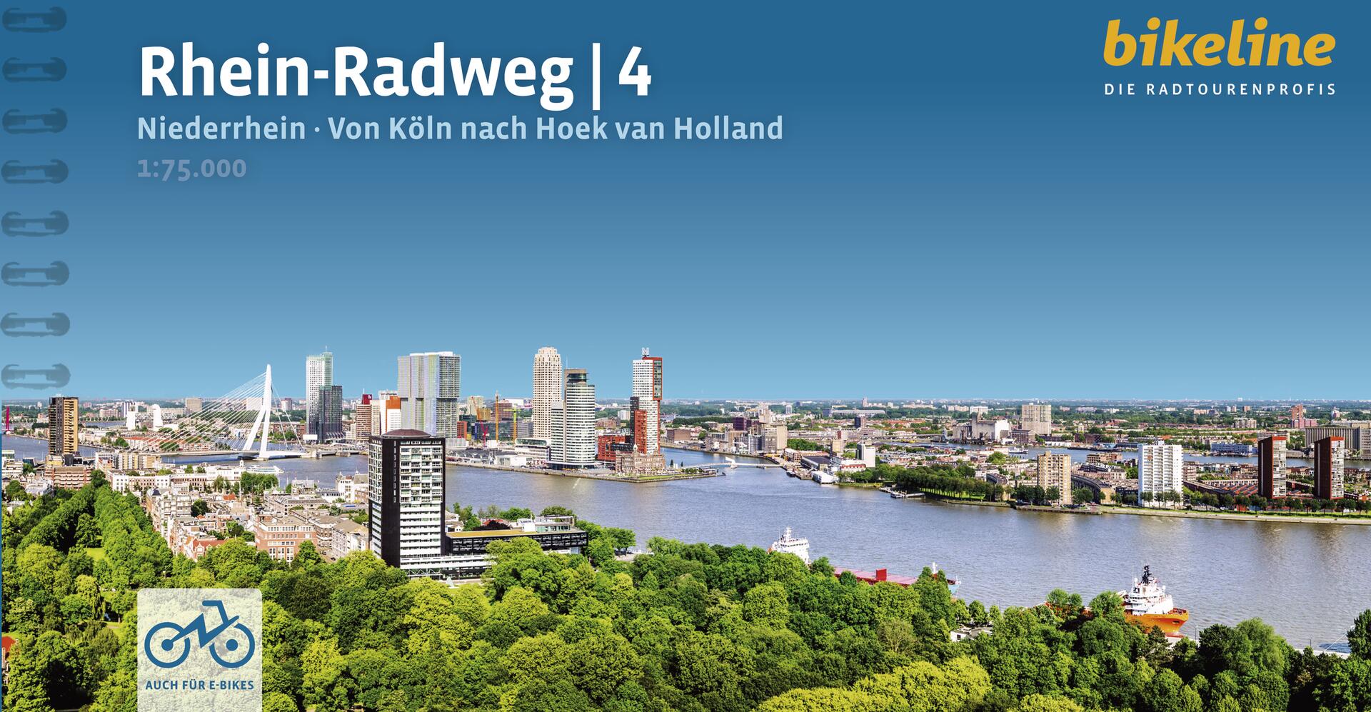 Rhein-Radweg 4 Niederrhein - Bikeline Radtourenbuch