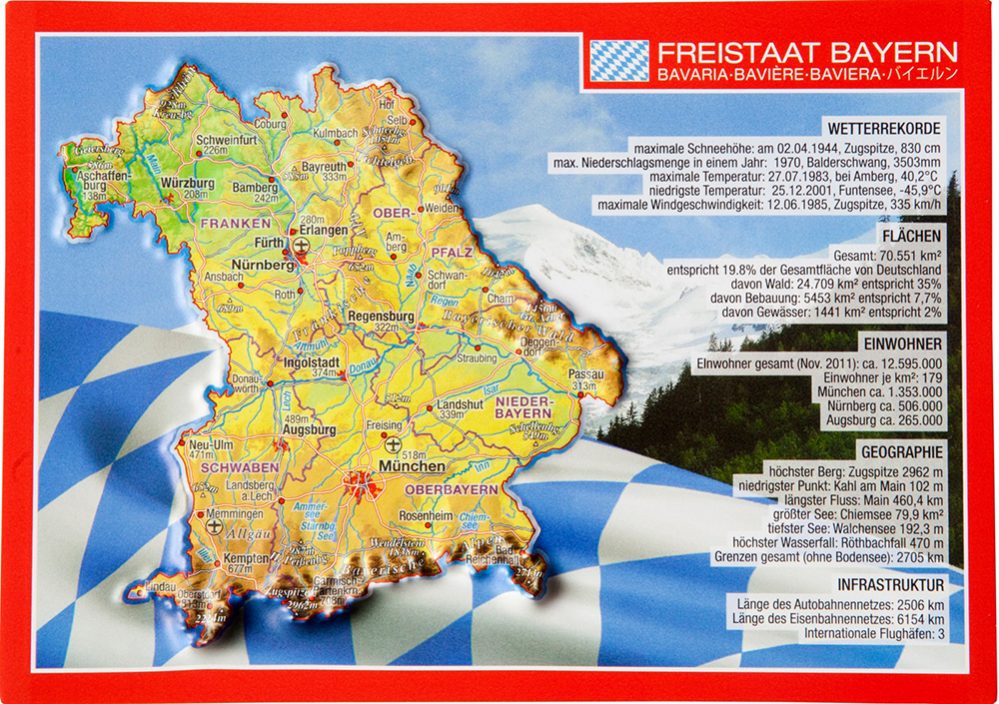 Reliefpostkarten - DIVERSE