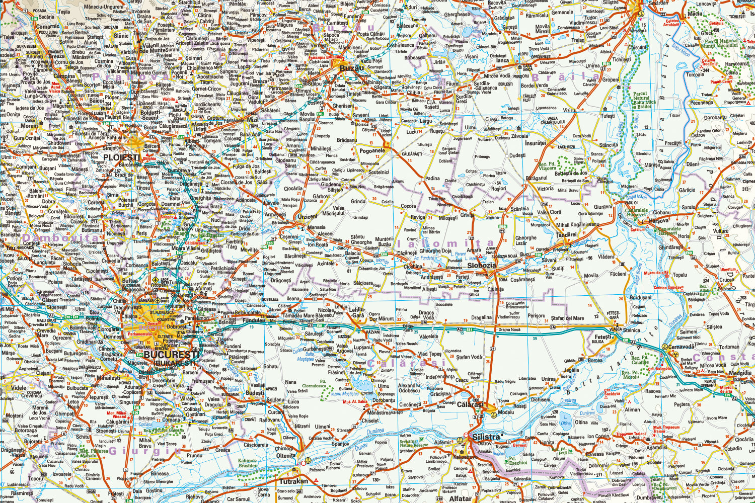 Rumänien, Moldau (1:600.000) - Reise Know-How