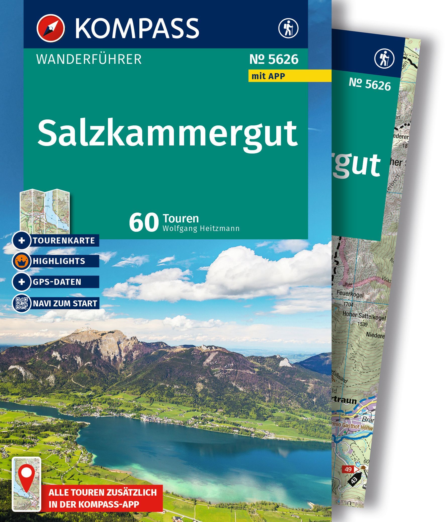Salzkammergut - KOMPASS Wanderführer