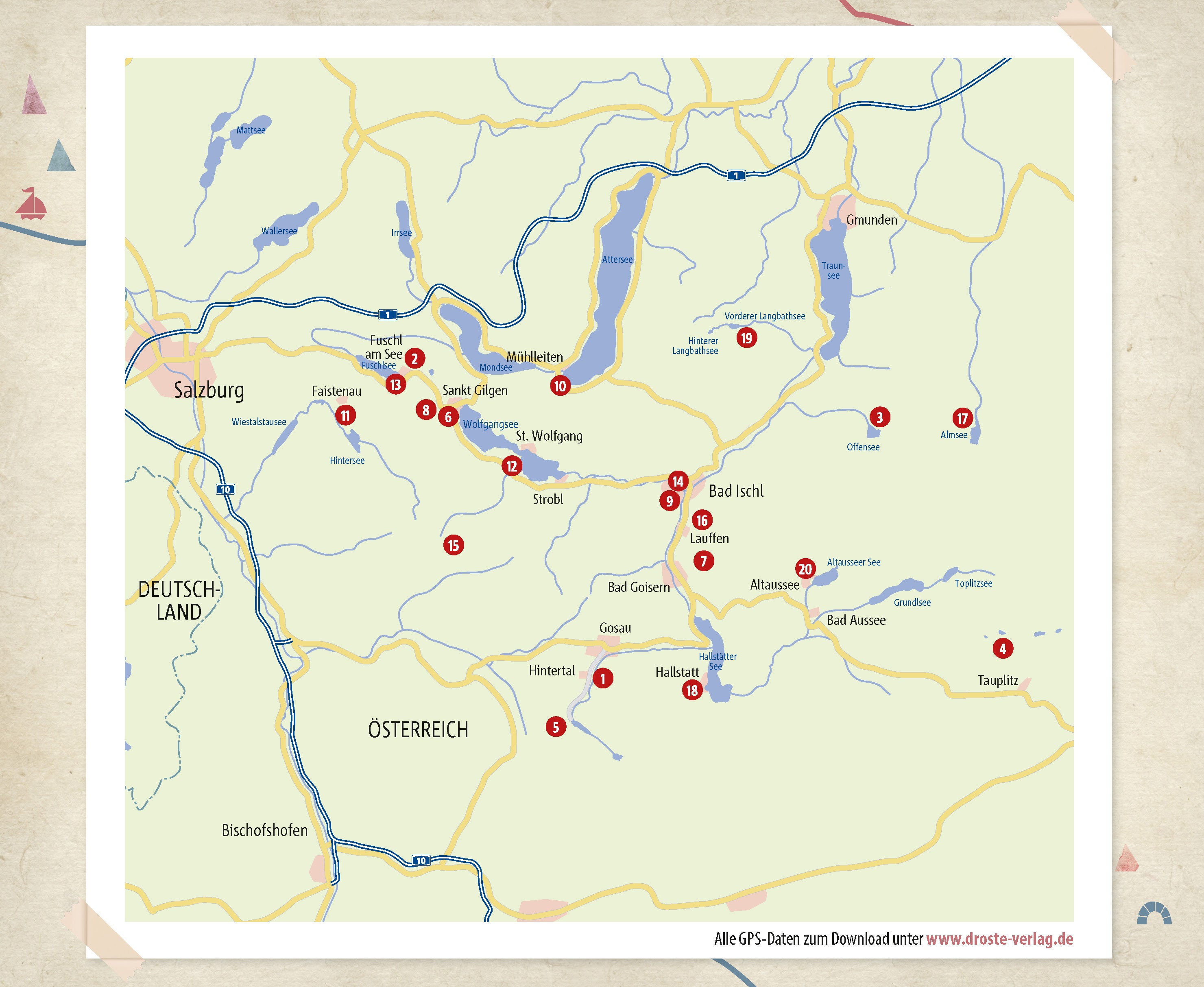 Salzkammergut. Wandern für die Seele Wohlfühlwege