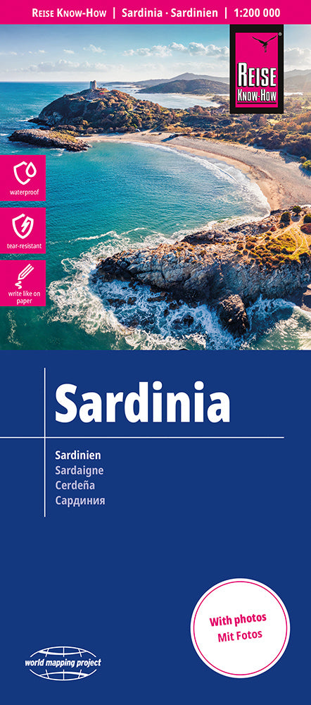 Sardinien 1:200.000 - Reise Know How