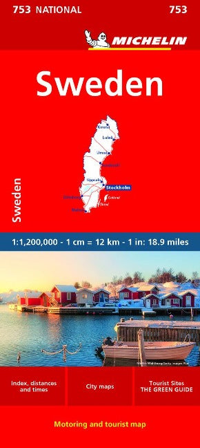Schweden Michelin - 1:1.200.000