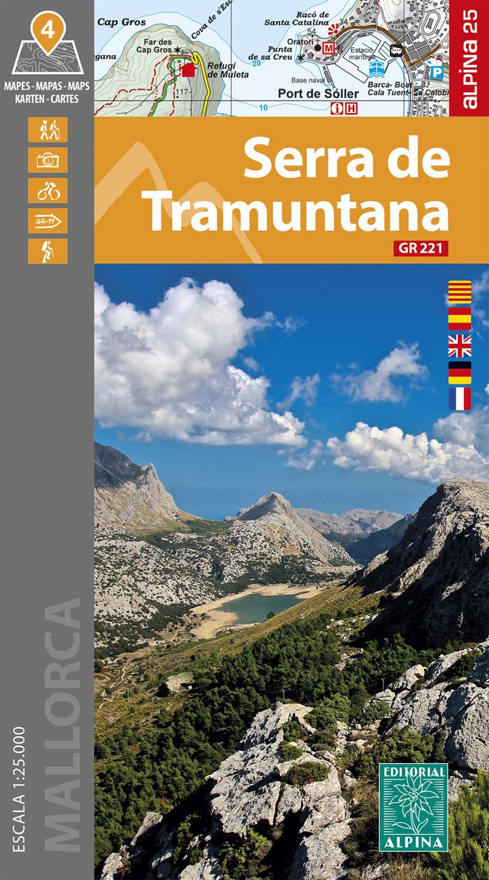 Serra de Tramuntana 1:25.000 (Kartenset ) - Editorial Alpina